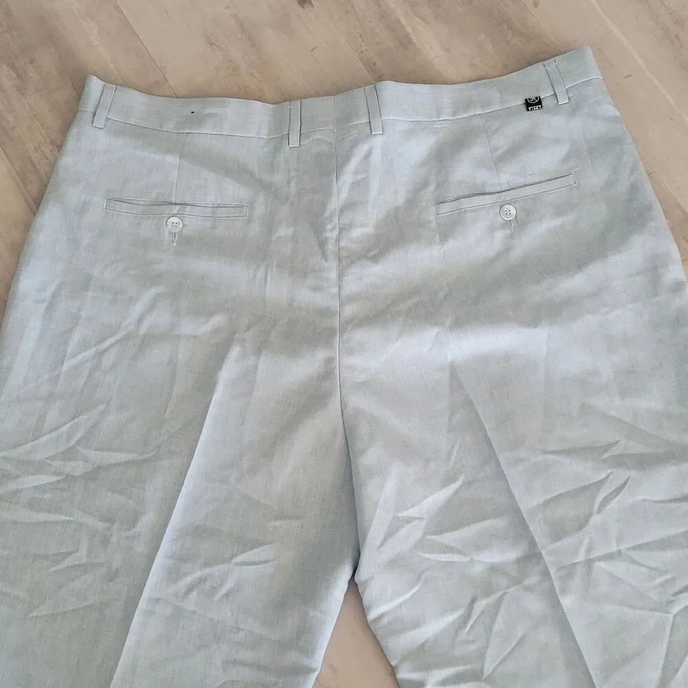 Stacy Adams Pants Men's 44x24 Rayon Trousers Slacks Lightweight SEE DESCRIPTION